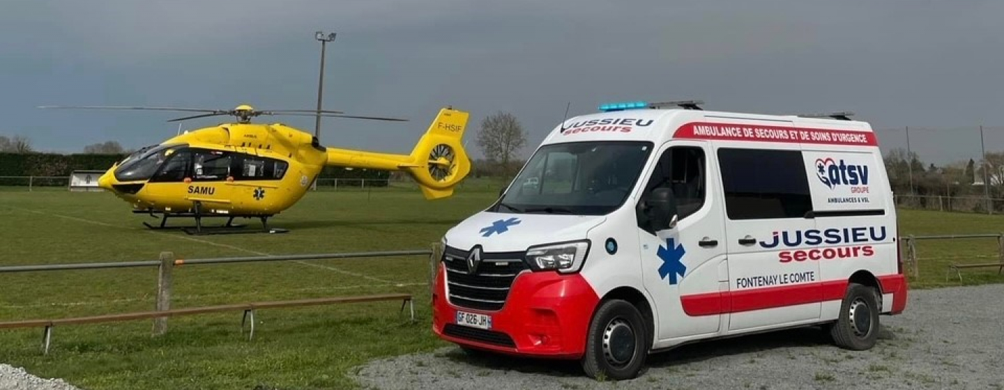 hélico et ambulance