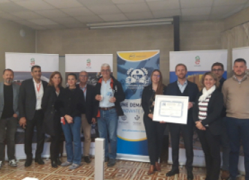 Remise de la Charte Ambassadeur de l'Emploi du Transport et de la Logistique à l'entreprise SCALES