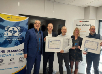 Remise des trophées "Ambassadeurs de l'emploi" à XPO Logistics Bondoufle & Vémars