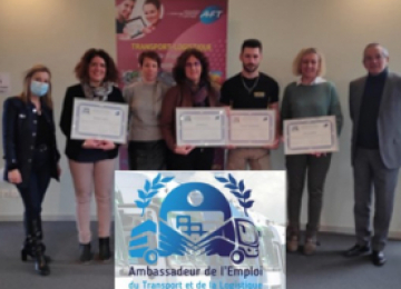 Cérémonie de remise des diplômes Ambassadeurs en AuRA le 27/01/2022