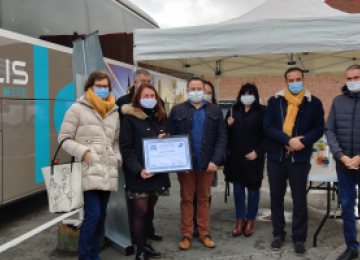 Remise du diplôme Ambassadeur à l'entreprise Keolis Westeel